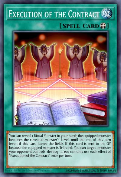 Execution of the Contract Common MP21-EN036 2021 Tin of Ancient Battles Yugioh card