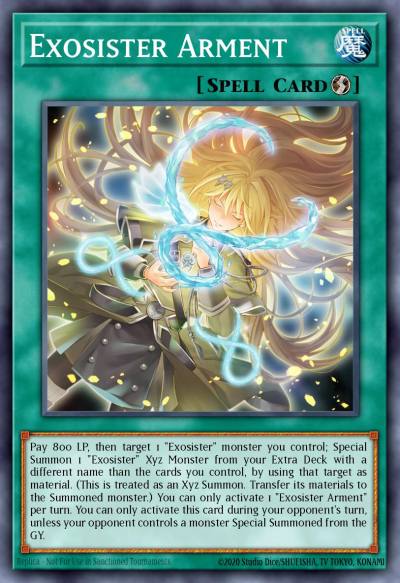 Exosister Arment Super Rare MP23-EN261 25th Anniversary Tin Dueling Heroes Mega Pack Yugioh card