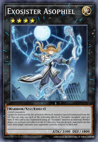 Exosister Asophiel Rare MP23-EN259 25th Anniversary Tin Dueling Heroes Mega Pack Yugioh card