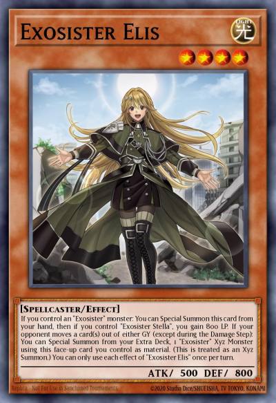 Exosister Elis Prismatic Secret Rare MP23-EN252 25th Anniversary Tin Dueling Heroes Mega Pack Yugioh card