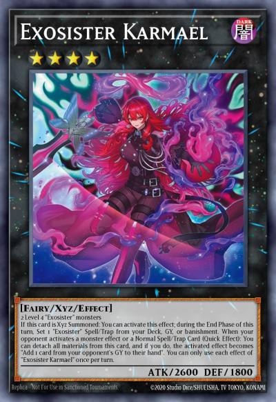 Exosister Karmael Starlight Rare BPRO-EN044 Burst Protocol Yugioh card