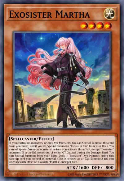 Exosister Martha Prismatic Secret Rare MP23-EN127 25th Anniversary Tin Dueling Heroes Mega Pack Yugioh card