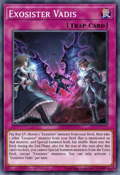 Exosister Vadis Common MP23-EN263 25th Anniversary Tin Dueling Heroes Mega Pack Yugioh card