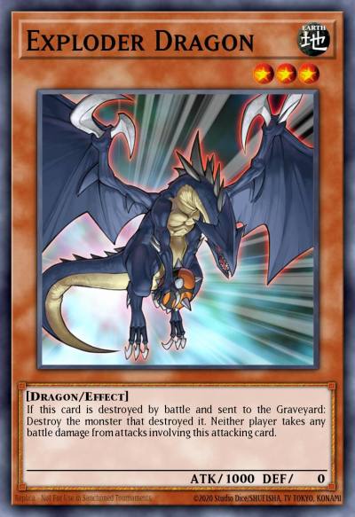 Exploder Dragon Common YS15-END10 2-Player Starter Deck Yuya & Declan Yugioh card