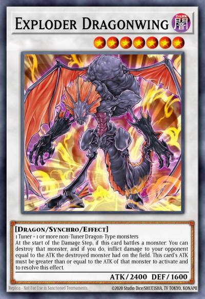 Exploder Dragonwing Rare LC5D-EN070 Legendary Collection 5Ds Mega Pack Yugioh card