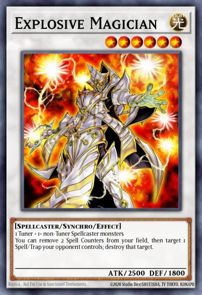 Explosive Magician Common OP10-EN017 OTS Tournament Pack 10 Yugioh card