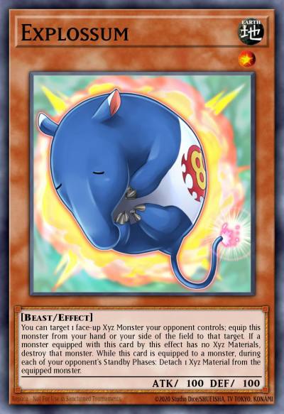 Explossum Common SECE-EN094 Secrets of Eternity Yugioh card