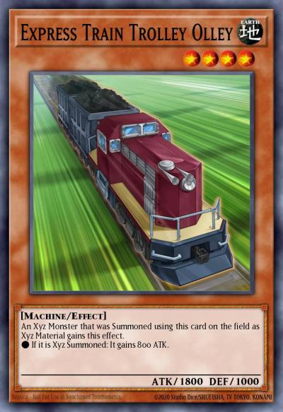 Express Train Trolley Olley Secret Rare DRLG-EN037 Dragons of Legend Yugioh card