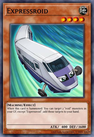 Expressroid Rare GLAS-EN016 Gladiators Assault Yugioh card