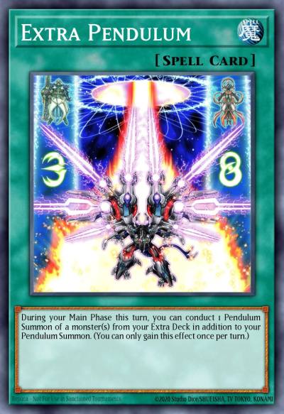 Extra Pendulum Rare MP23-EN090 25th Anniversary Tin Dueling Heroes Mega Pack Yugioh card