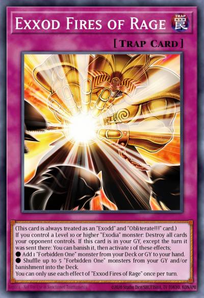 Exxod Fires of Rage Prismatic Secret Rare MP25-EN094 2025 Mega-Pack Tin Yugioh card