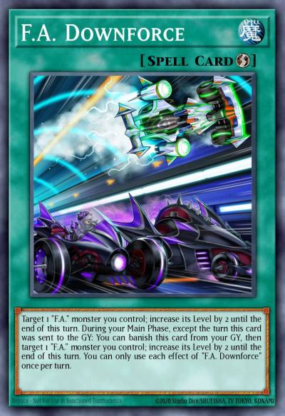 FA Downforce Common MP18-EN094 2018 Mega-Tin Mega Pack Yugioh card
