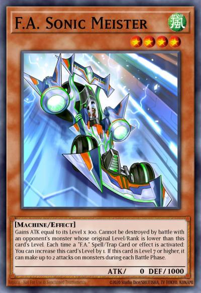 FA Sonic Meister Common MP18-EN091 2018 Mega-Tin Mega Pack Yugioh card