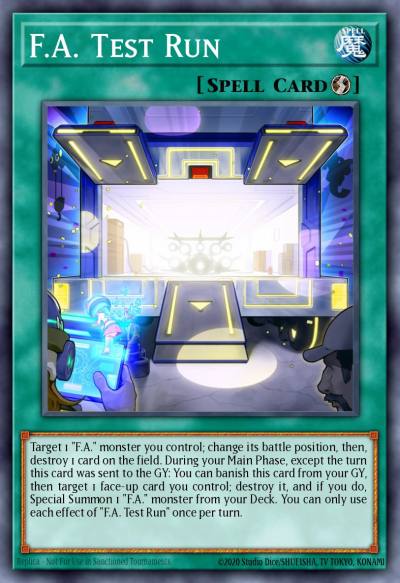FA Test Run Common MP18-EN228 2018 Mega-Tin Mega Pack Yugioh card