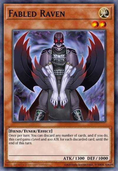 Fabled Raven Common BP01-EN205 Battle Pack Epic Dawn Yugioh card