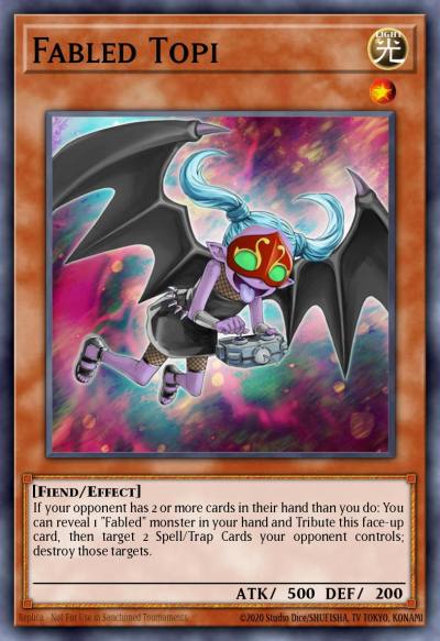 Fabled Topi Duel Terminal Normal Parallel Rare DT03-EN010 Duel Terminal 3 Yugioh card