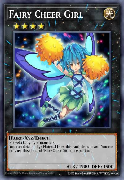 Fairy Cheer Girl Shatterfoil Rare BP03-EN129 Battle Pack 3 Monster League Yugioh card