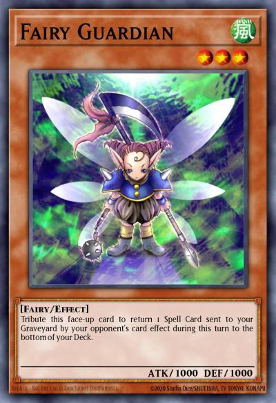 Fairy Guardian Common LON-039 Labyrinth of Nightmare Yugioh card