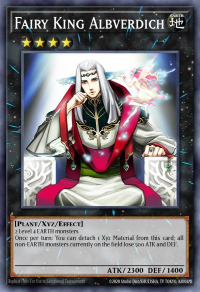 Fairy King Albverdich Rare REDU-EN049 Return of the Duelist Yugioh card