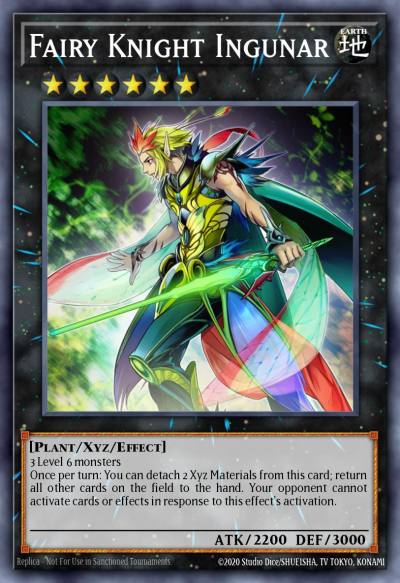 Fairy Knight Ingunar Super Rare LVAL-EN055 Legacy of the Valiant Yugioh card