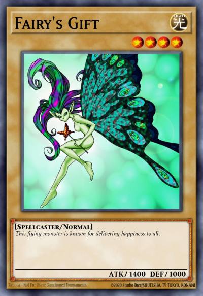Fairys Gift Super Rare LCYW-EN227 Legendary Collection 3 Yugis World Mega Pack Yugioh card
