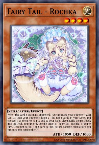 Fairy Tail - Rochka Ultra Rare GFTP-EN009 Ghosts From the Past Yugioh card