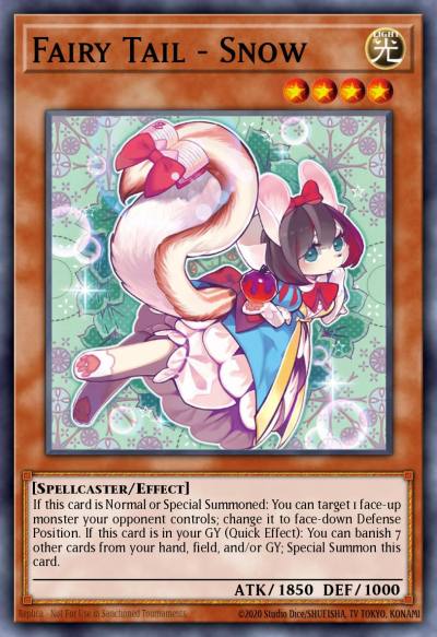 Fairy Tail - Snow Common MP17-EN091 2017 Mega-Tin Mega Pack Yugioh card