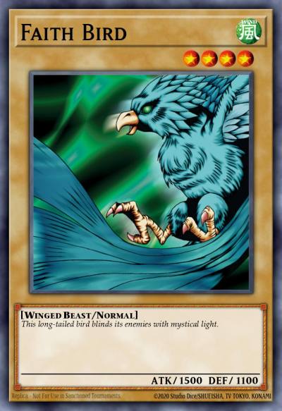 Faith Bird Common SP13-EN039 Star Pack 2013 Yugioh card