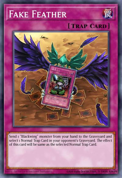Fake Feather Common DP11-EN024 Duelist Pack Crow Yugioh card