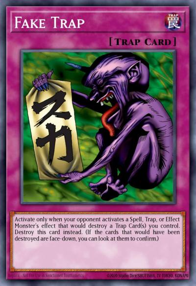 Fake Trap Common DB1-EN164 Dark Beginning 1 Yugioh card