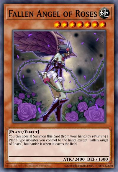 Fallen Angel of Roses Ultra Rare LC5D-EN094 Legendary Collection 5Ds Mega Pack Yugioh card