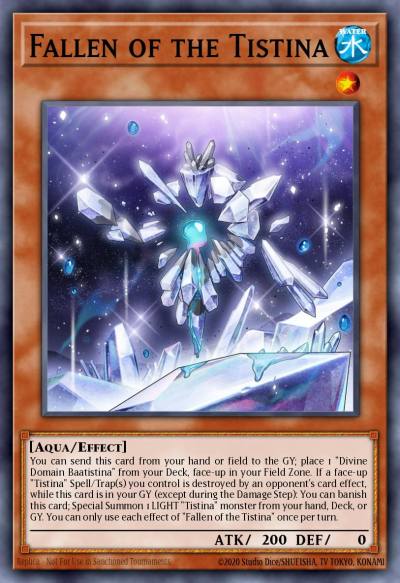 Fallen of the Tistina Common AGOV-EN086 Age of Overlord Yugioh card