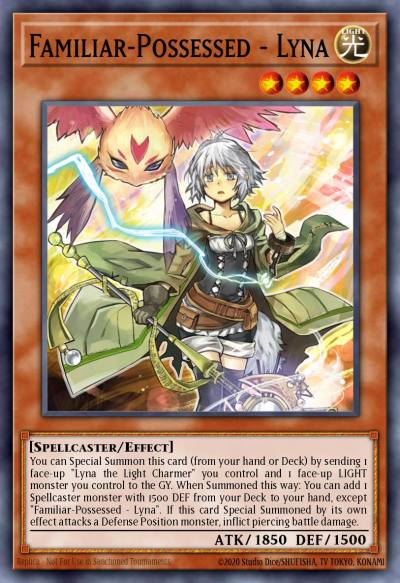 Familiar-Possessed - Lyna Common MP18-EN010 2018 Mega-Tin Mega Pack Yugioh card