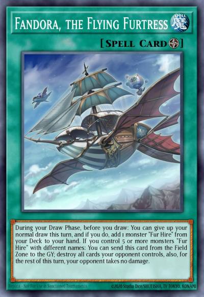 Fandora the Flying Furtress Common MP19-EN254 2019 Gold Sarcophagus Tin Mega Pack Yugioh card