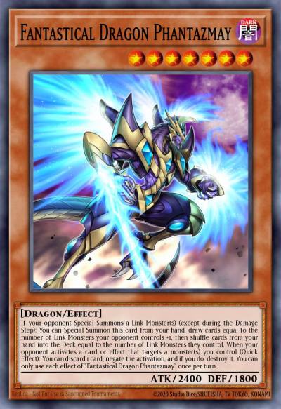 Fantastical Dragon Phantazmay Super Rare MP20-EN012 2020 Tin of Lost Memories Mega Pack Yugioh card