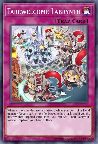 Farewelcome Labrynth Common MP23-EN236 25th Anniversary Tin Dueling Heroes Mega Pack Yugioh card