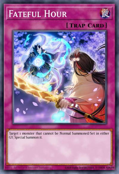Fateful Hour Super Rare SAST-EN075 Savage Strike Yugioh card