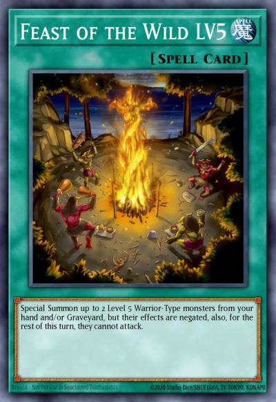 Feast of the Wild LV5 Common MP15-EN100 2015 Mega-Tin Mega Pack Yugioh card