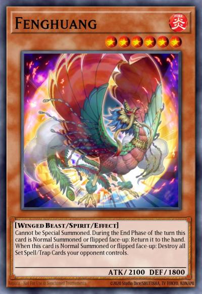 Fenghuang Super Rare PHSW-EN033 Photon Shockwave Yugioh card