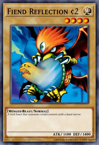 Fiend Reflection #2 Common LOB-021 Legend of Blue Eyes White Dragon Yugioh card