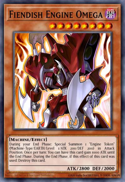 Fiendish Engine Omega Common LCJW-EN181 Legendary Collection 4 Joeys World Mega Pack Yugioh card