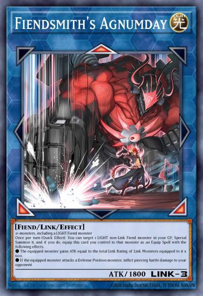 Fiendsmiths Agnumday Prismatic Secret Rare MP25-EN109 2025 Mega-Pack Tin Yugioh card