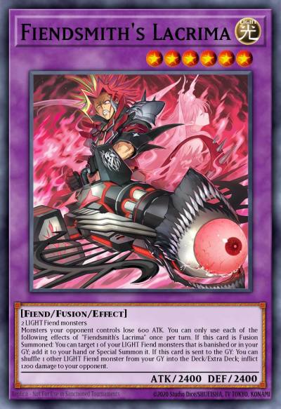 Fiendsmiths Lacrima Common INFO-EN035 The Infinite Forbidden Yugioh card