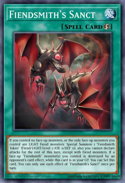 Fiendsmiths Sanct Ultra Rare MP25-EN229 2025 Mega-Pack Tin Yugioh card