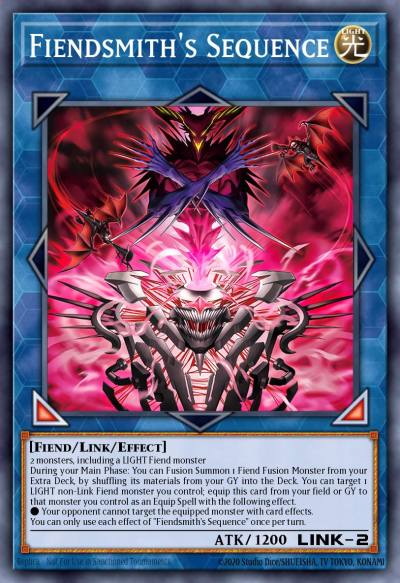 Fiendsmiths Sequence Ultra Rare MP25-EN223 2025 Mega-Pack Tin Yugioh card