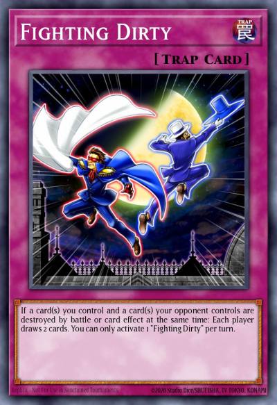 Fighting Dirty Common RIRA-EN080 Rising Rampage Yugioh card