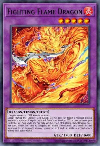 Fighting Flame Dragon Rare MZMI-EN005 Maze of Millennia Yugioh card