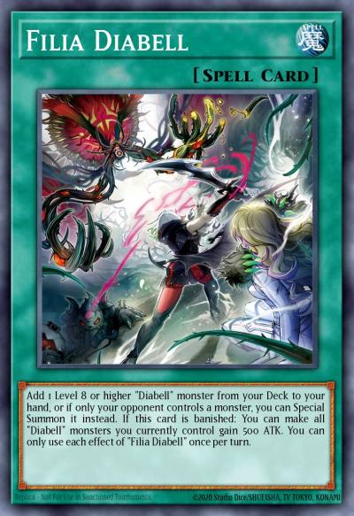 Filia Diabell Common ALIN-EN057 Alliance Insight Yugioh card