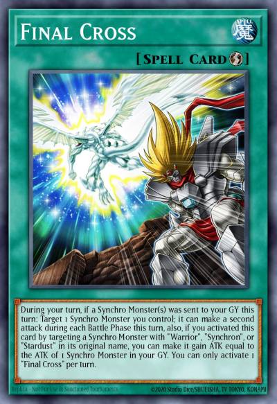 Final Cross Ultra Rare BLMR-EN041 Battles of Legend Monstrous Revenge Yugioh card