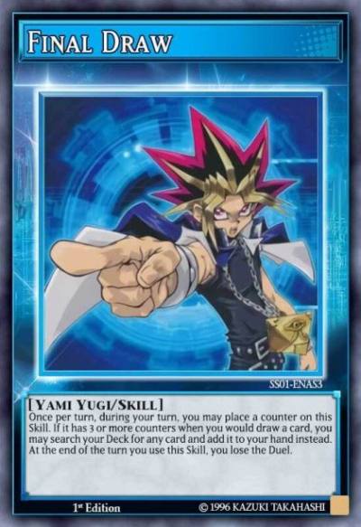 Final Draw Common SS01-ENAS3 Speed Duel Starter Decks Destiny Masters Yugioh card